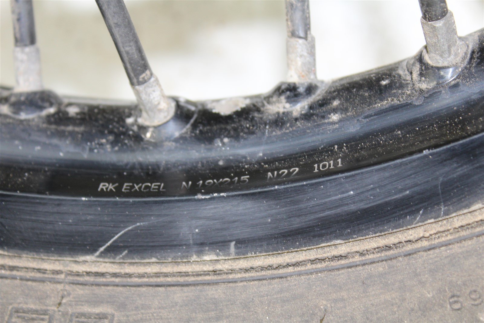 2006 Kawasaki KX 450F Rear Wheel Rim