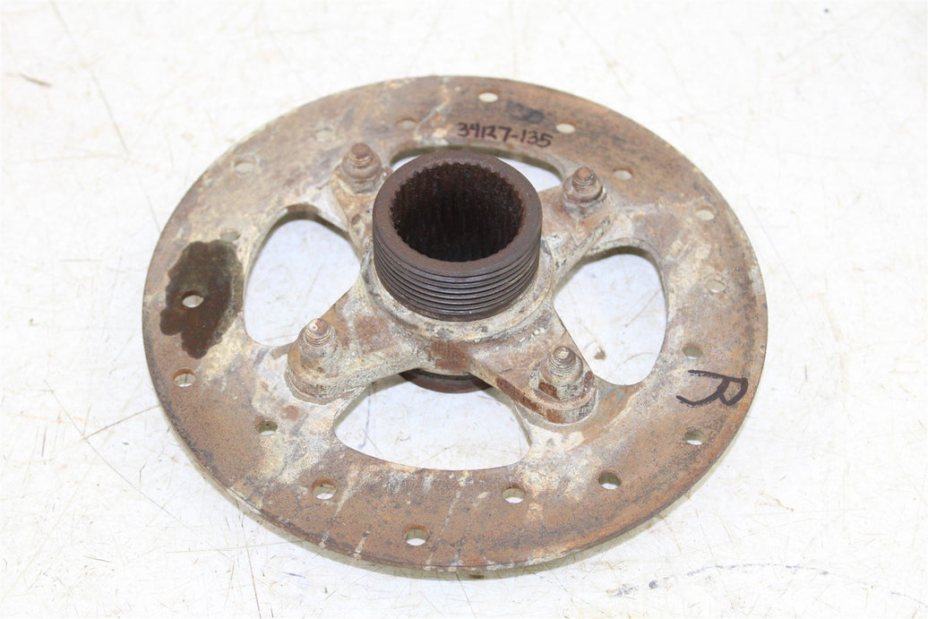 2005 Polaris Predator 500 Rear Brake Rotor Mount Hub w/ Disc