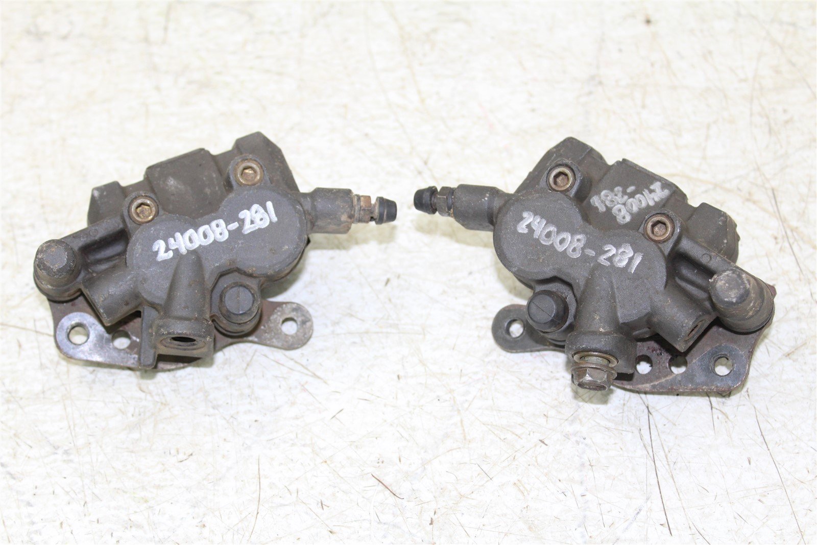 2005 Kawasaki Brute Force 750 Front Brake Calipers Left Right