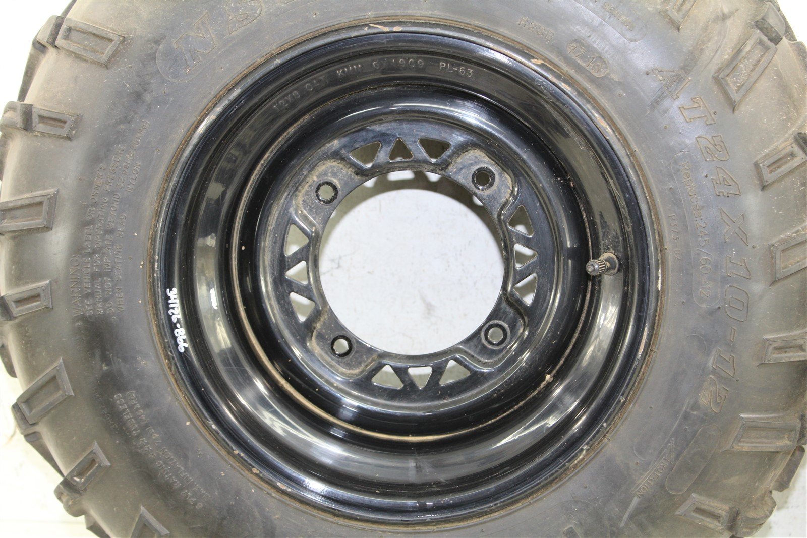 2017 Polaris Sportsman 450 HO Rear Wheel Set Rims