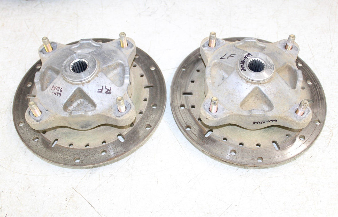 2017 Polaris Sportsman 450 HO Front Hubs Brake Rotors