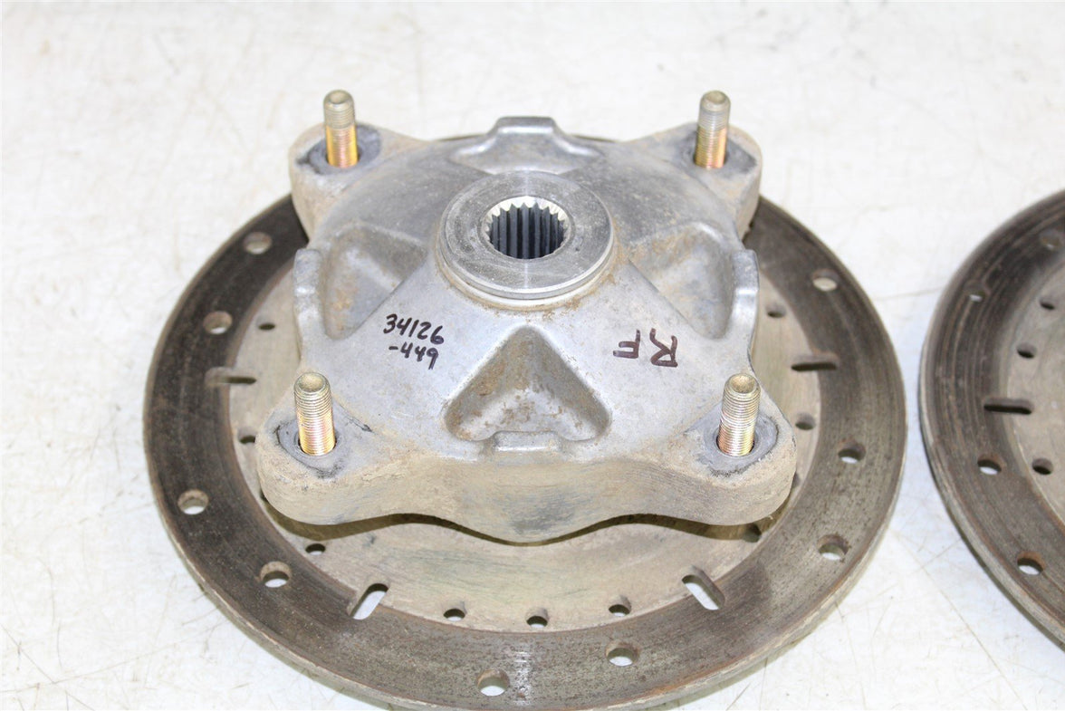 2017 Polaris Sportsman 450 HO Front Hubs Brake Rotors