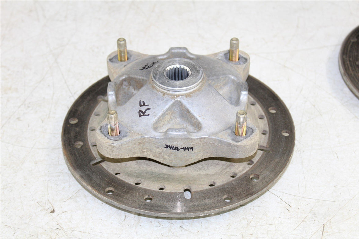 2017 Polaris Sportsman 450 HO Front Hubs Brake Rotors