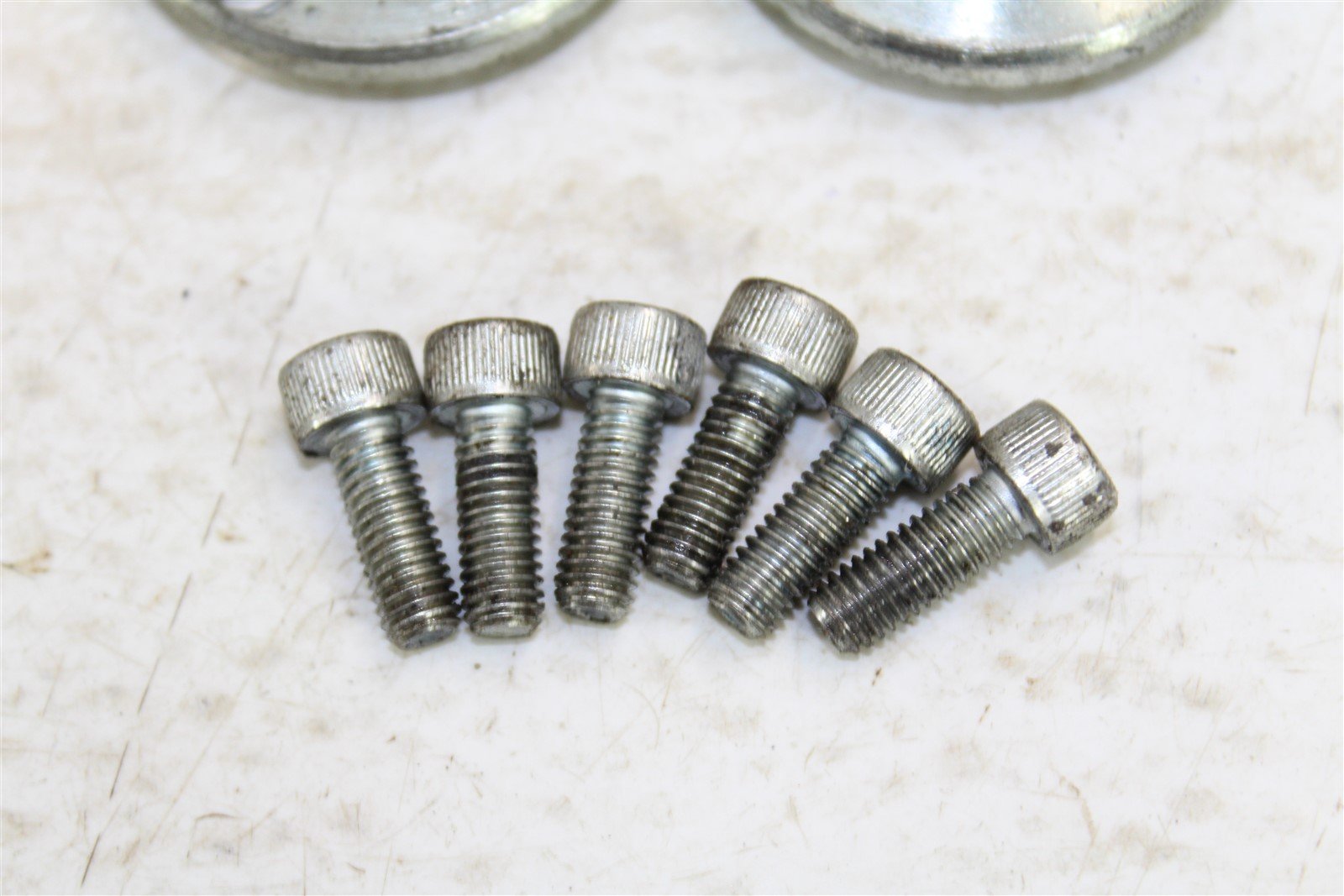 1990 Kawasaki Vulcan 750 Swingarm Shaft Pivot Bolts Swing Arm Boss Mounts