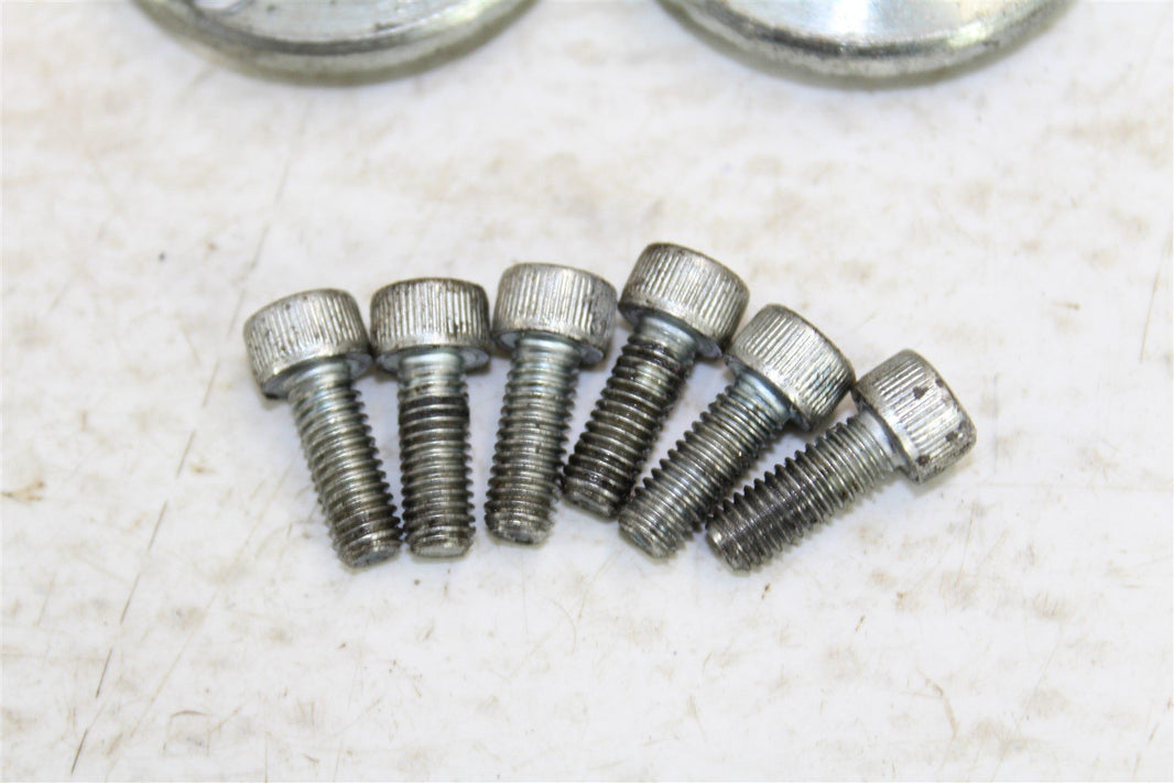 1990 Kawasaki Vulcan 750 Swingarm Shaft Pivot Bolts Swing Arm Boss Mounts