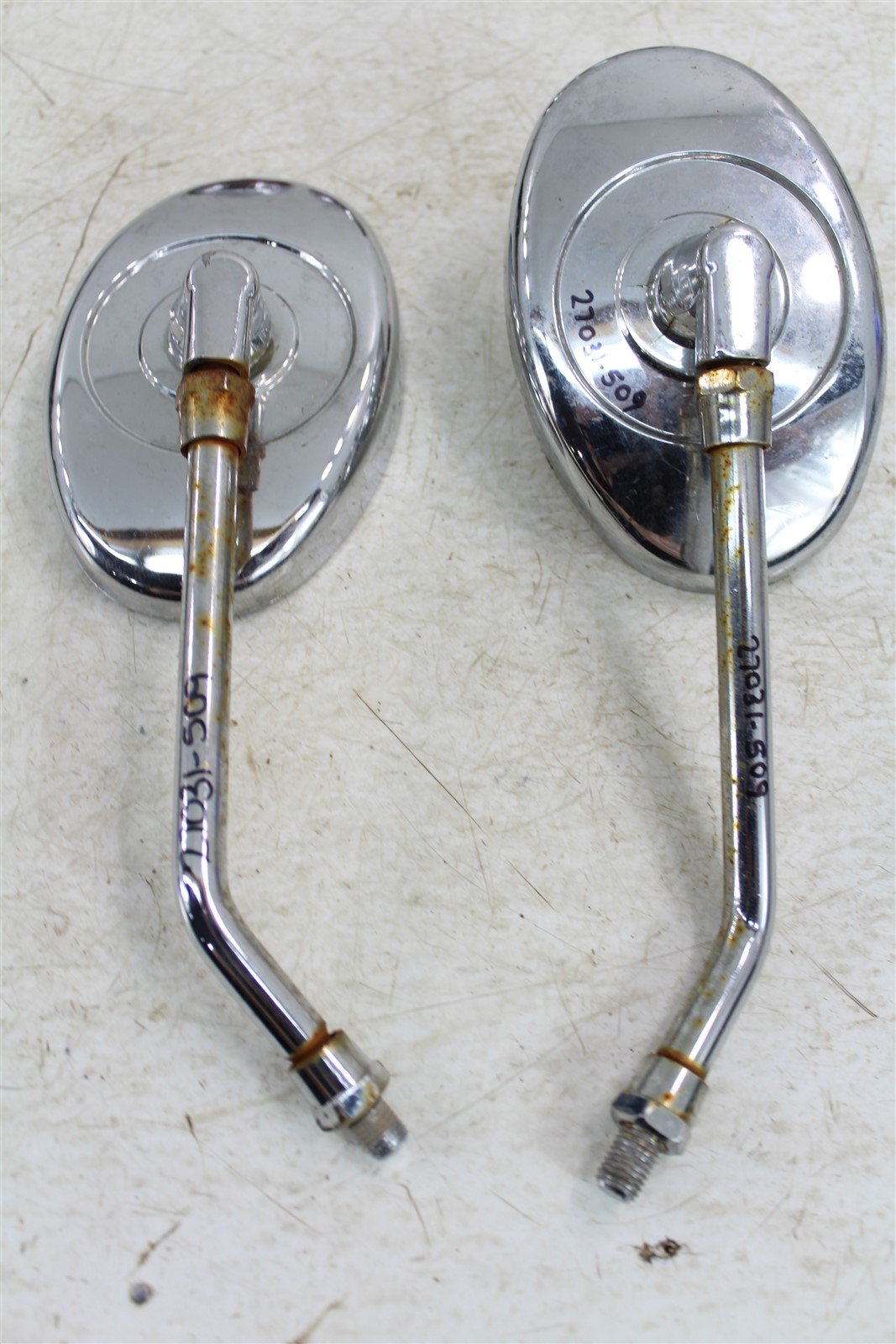 1990 Kawasaki Vulcan 750 Rear View Mirrors Left Right