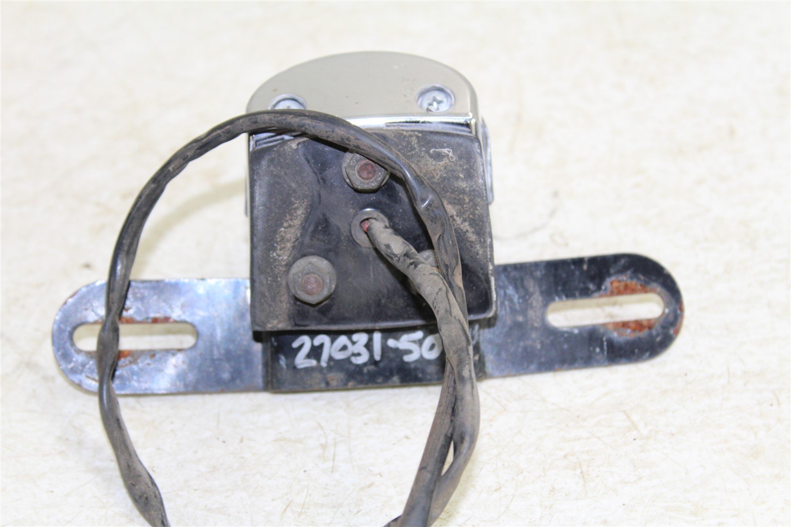 1990 Kawasaki Vulcan 750 Rear License Plate Mount Light