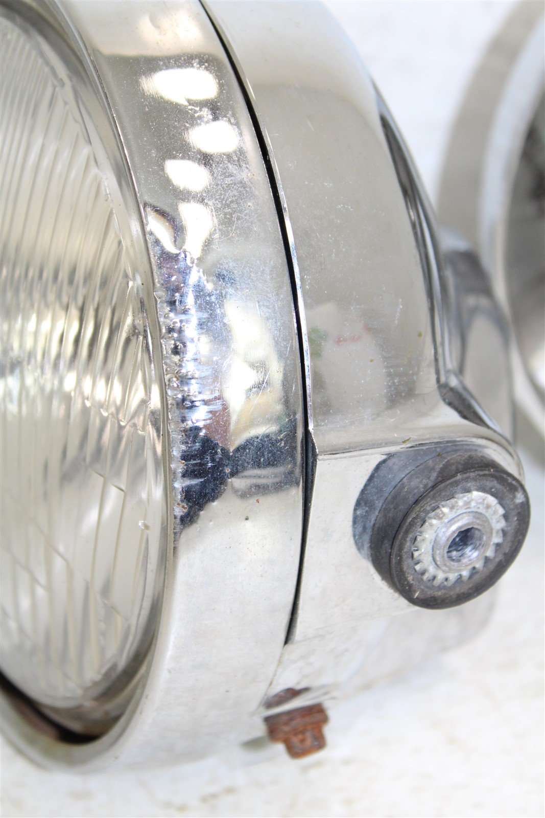 1990 Kawasaki Vulcan 750 Headlight Head Light w/ Cover