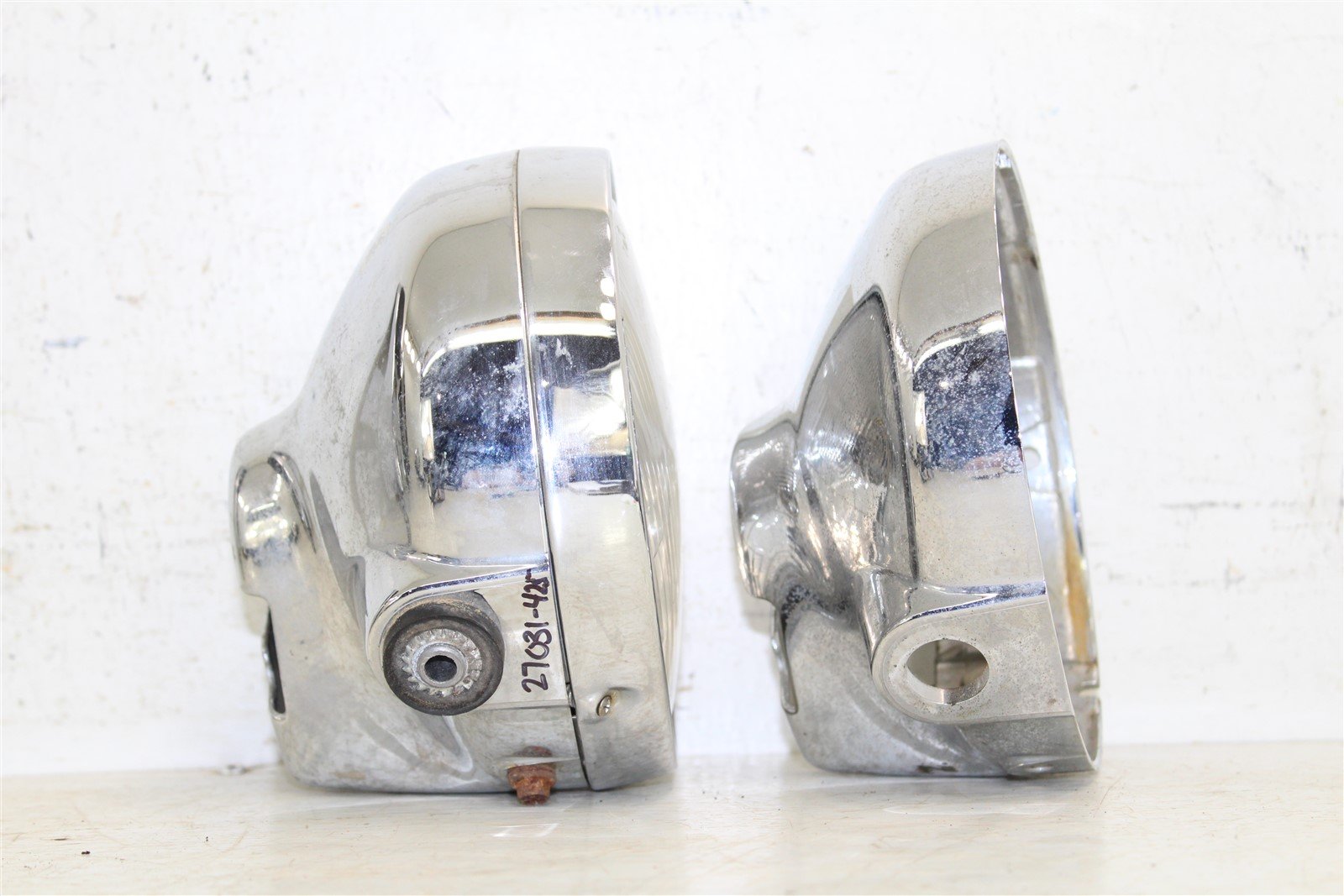 1990 Kawasaki Vulcan 750 Headlight Head Light w/ Cover