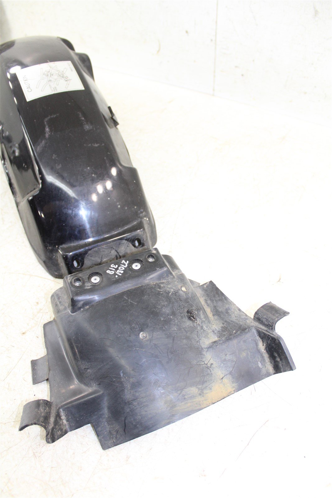 1990 Kawasaki Vulcan 750 Rear Fender w/ Plastic Splash Guard