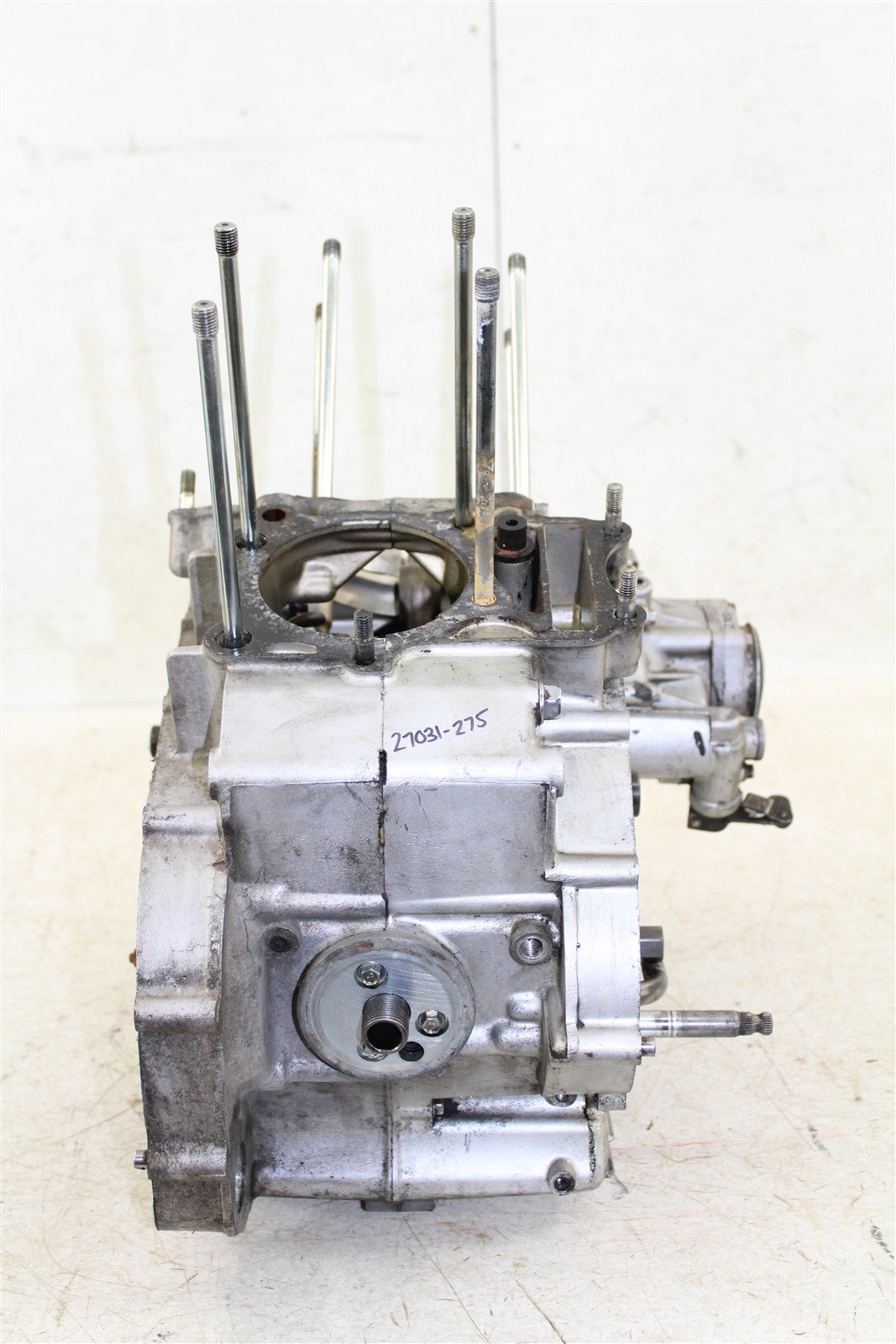 1990 Kawasaki Vulcan 750 Engine Bottom Lower End Cases Crankshaft Transmission