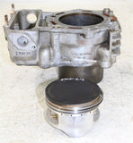 1990 Kawasaki Vulcan 750 Engine Rear Cylinder Jug w/ Piston