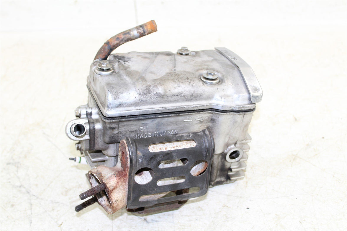 1990 Kawasaki Vulcan 750 Rear Cylinder Head w/ Camshafts Cams Valve Cover