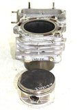 1990 Kawasaki Vulcan 750 Engine Front Cylinder Jug w/ Piston