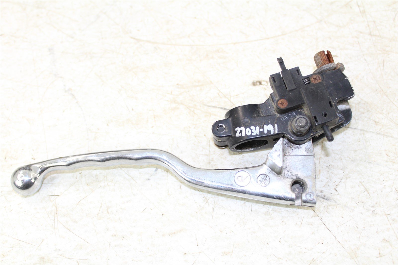 1990 Kawasaki Vulcan 750 Clutch Lever w/ Perch Mount
