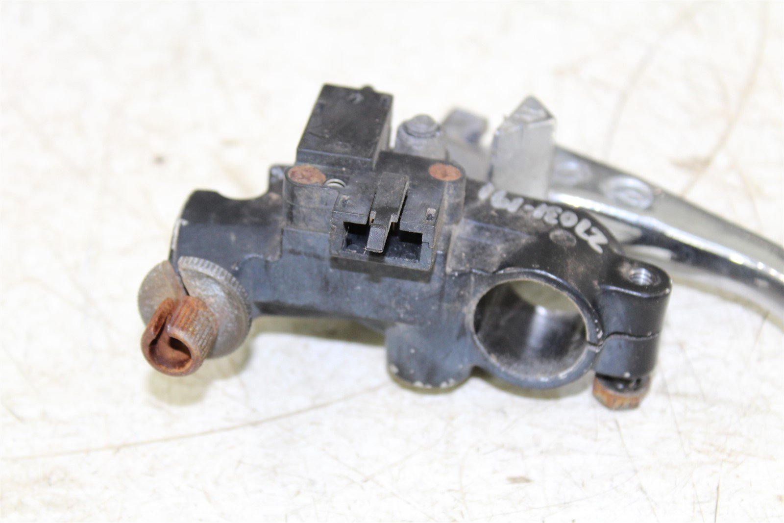 1990 Kawasaki Vulcan 750 Clutch Lever w/ Perch Mount