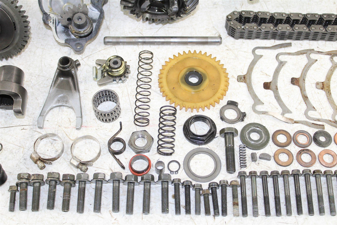 2000 Yamaha Kodiak 400 4x4 Transmission Gears Shift Shaft Forks Drum Bevel Gear