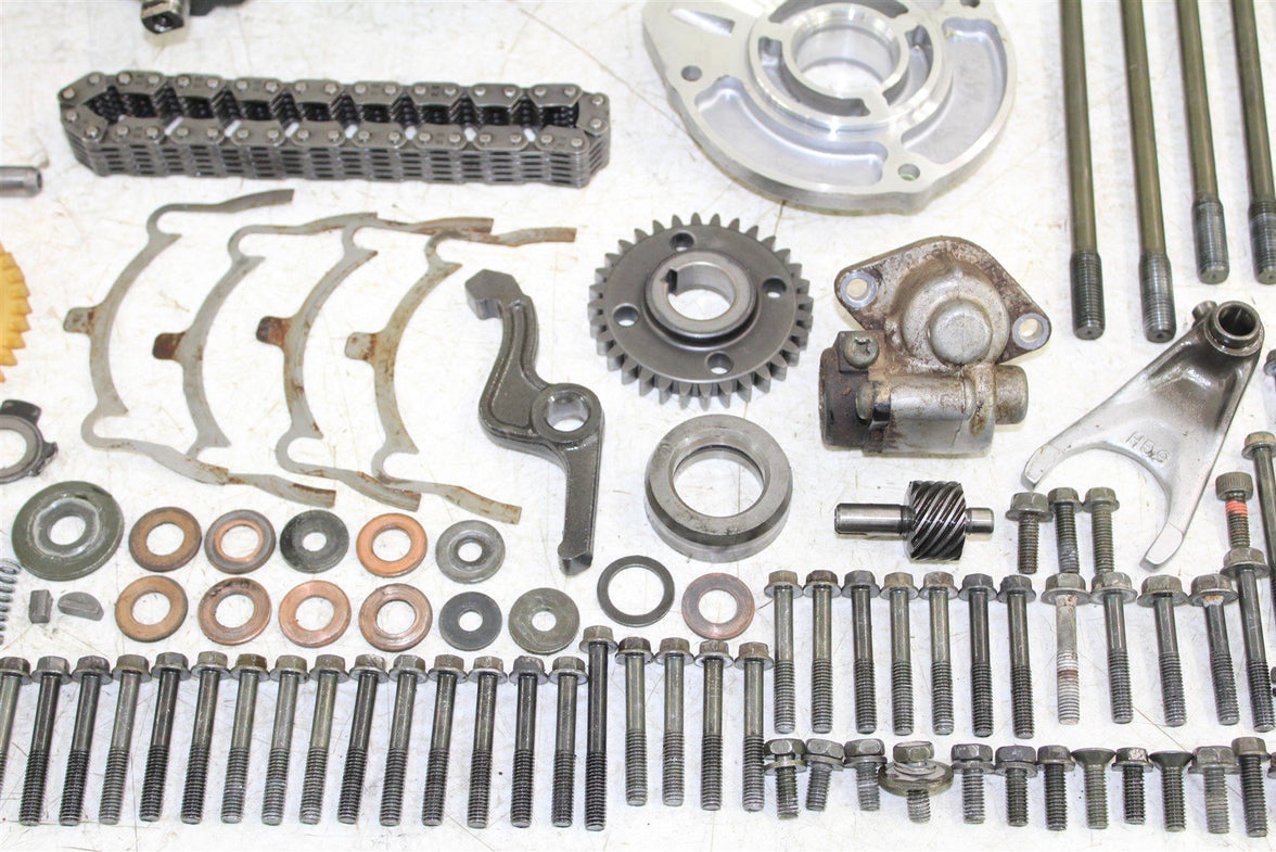 2000 Yamaha Kodiak 400 4x4 Transmission Gears Shift Shaft Forks Drum Bevel Gear