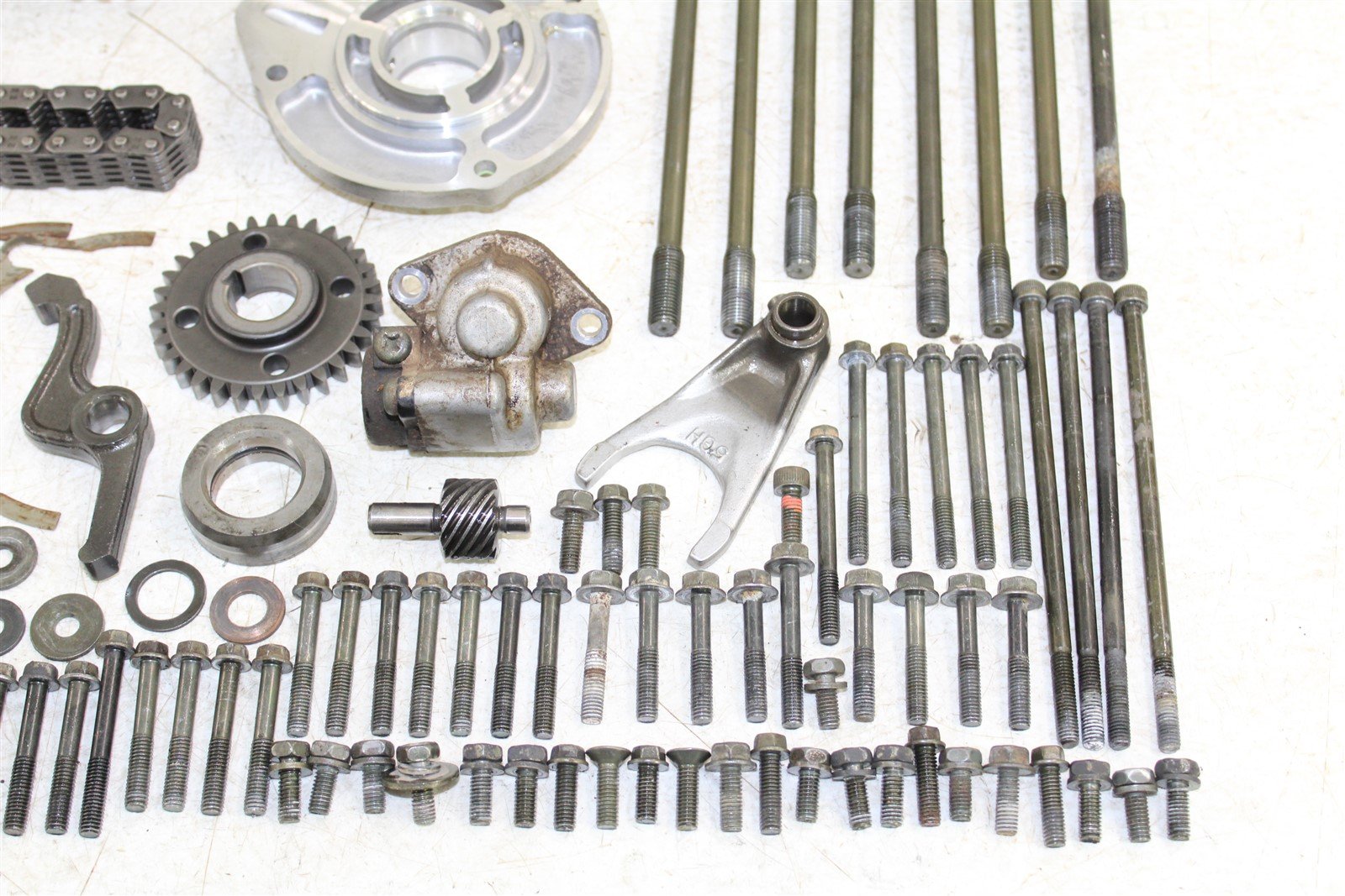 2000 Yamaha Kodiak 400 4x4 Transmission Gears Shift Shaft Forks Drum Bevel Gear