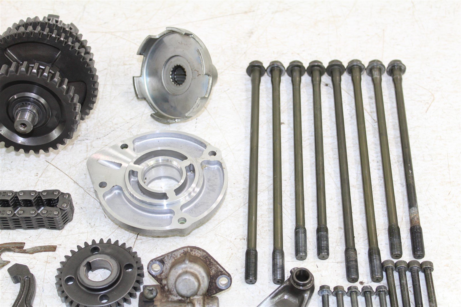 2000 Yamaha Kodiak 400 4x4 Transmission Gears Shift Shaft Forks Drum Bevel Gear