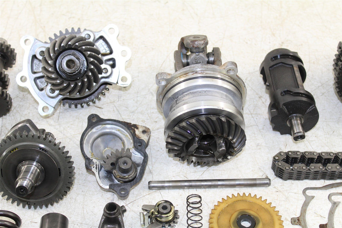 2000 Yamaha Kodiak 400 4x4 Transmission Gears Shift Shaft Forks Drum Bevel Gear