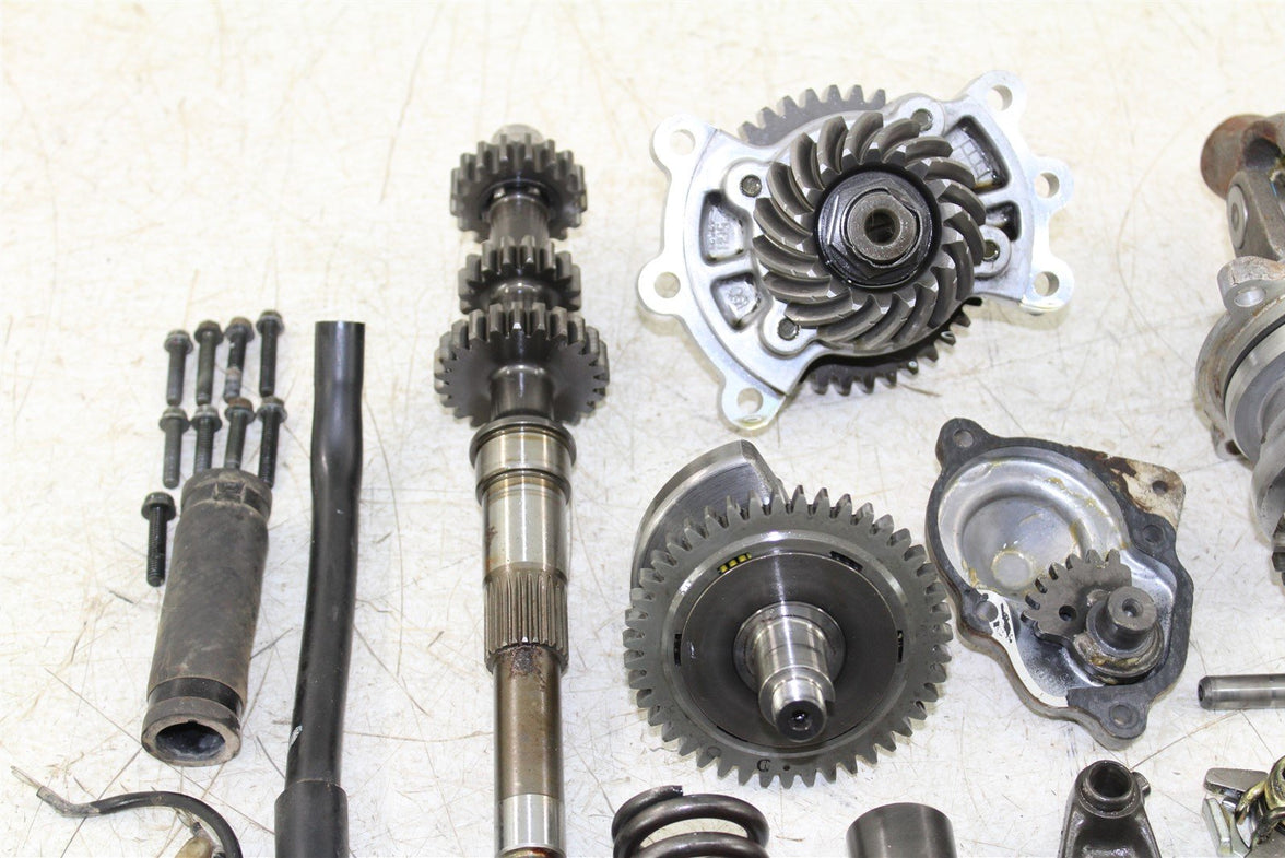 2000 Yamaha Kodiak 400 4x4 Transmission Gears Shift Shaft Forks Drum Bevel Gear