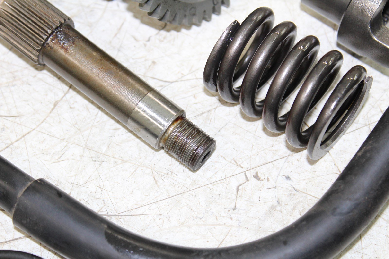 2000 Yamaha Kodiak 400 4x4 Transmission Gears Shift Shaft Forks Drum Bevel Gear