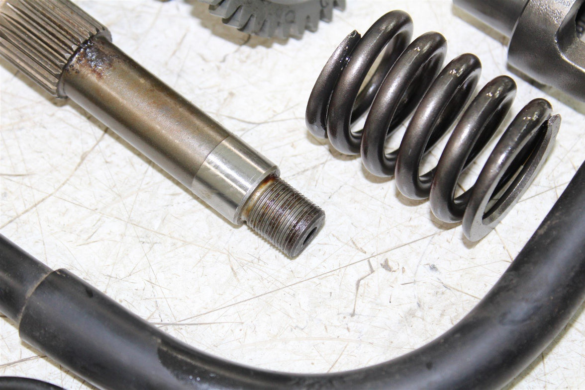 2000 Yamaha Kodiak 400 4x4 Transmission Gears Shift Shaft Forks Drum Bevel Gear