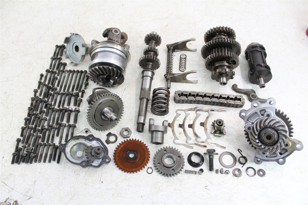 2000 Yamaha Kodiak 400 4x4 Transmission Gears Shift Shaft Forks Drum Bevel Gear