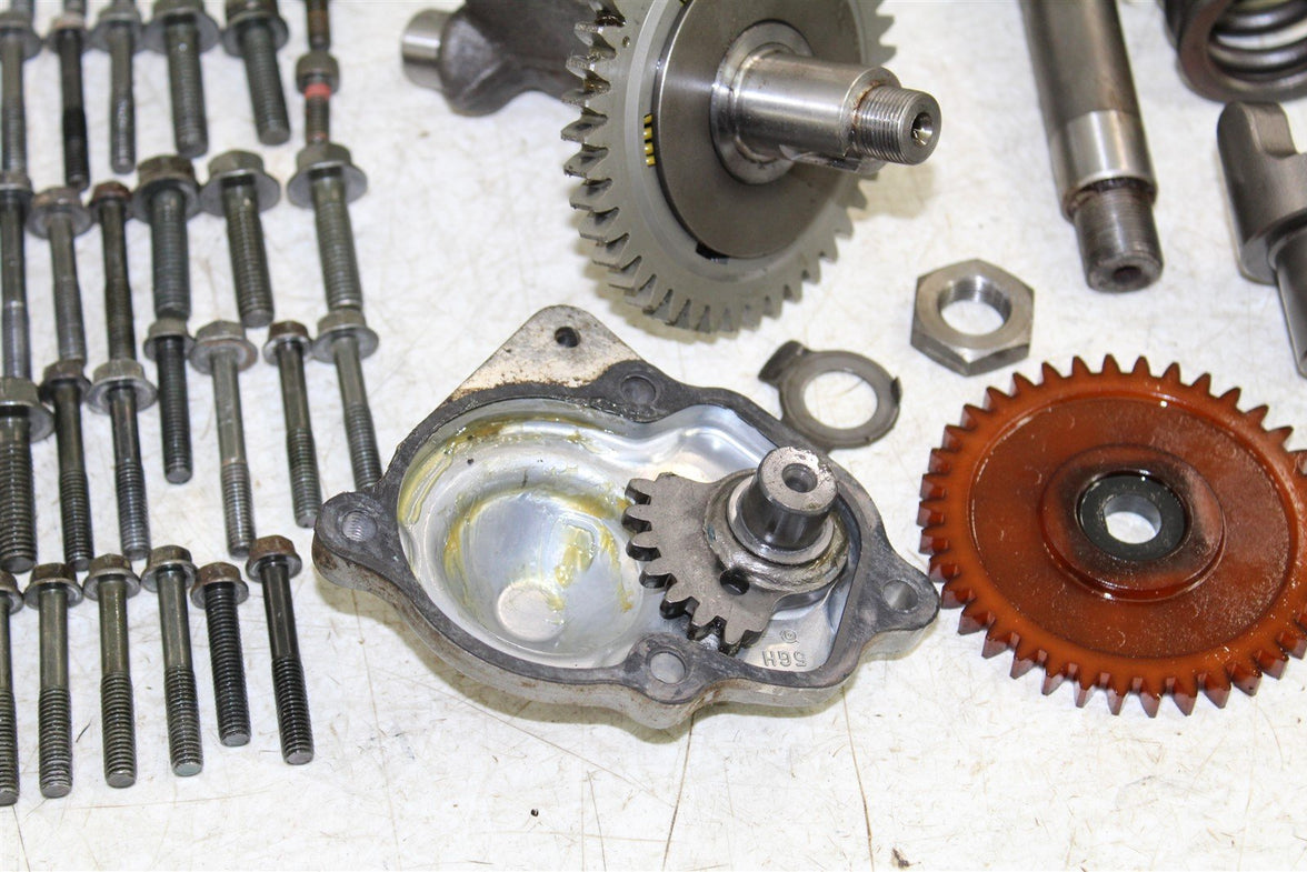 2000 Yamaha Kodiak 400 4x4 Transmission Gears Shift Shaft Forks Drum Bevel Gear