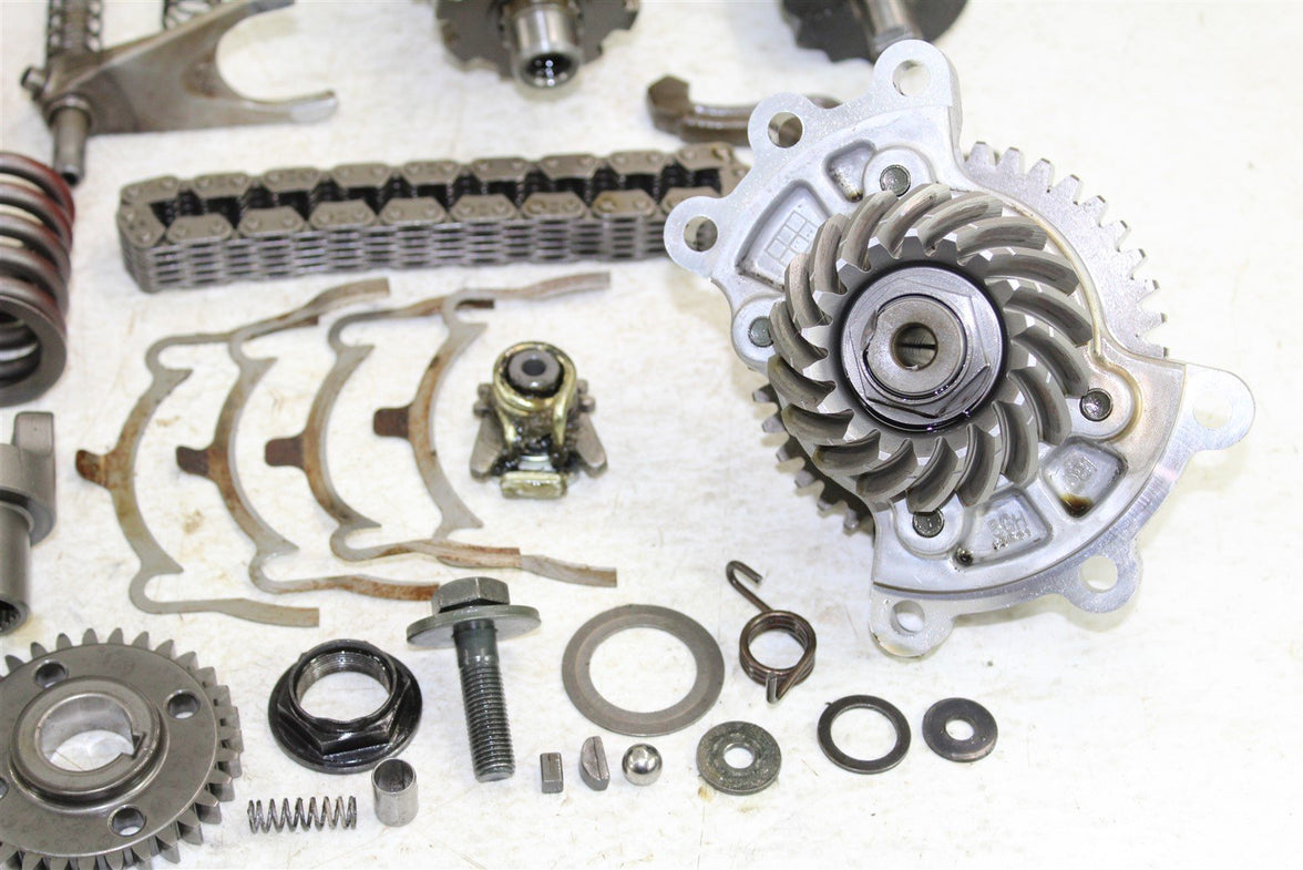 2000 Yamaha Kodiak 400 4x4 Transmission Gears Shift Shaft Forks Drum Bevel Gear