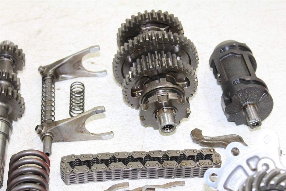 2000 Yamaha Kodiak 400 4x4 Transmission Gears Shift Shaft Forks Drum Bevel Gear