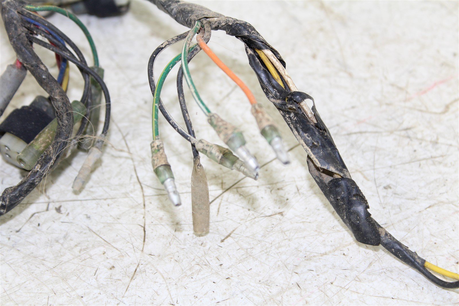 1989 Yamaha Breeze 125 Wire Wiring Harness Loom