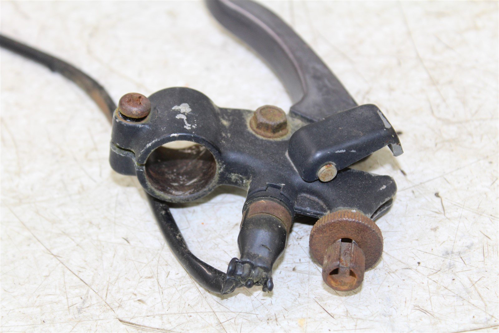 1989 Yamaha Breeze 125 Parking Brake Lever w/ Perch Mount