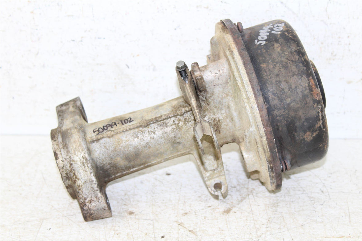 1989 Yamaha Breeze 125 Rear Axle Carrier Brake Drum Hub Assembly