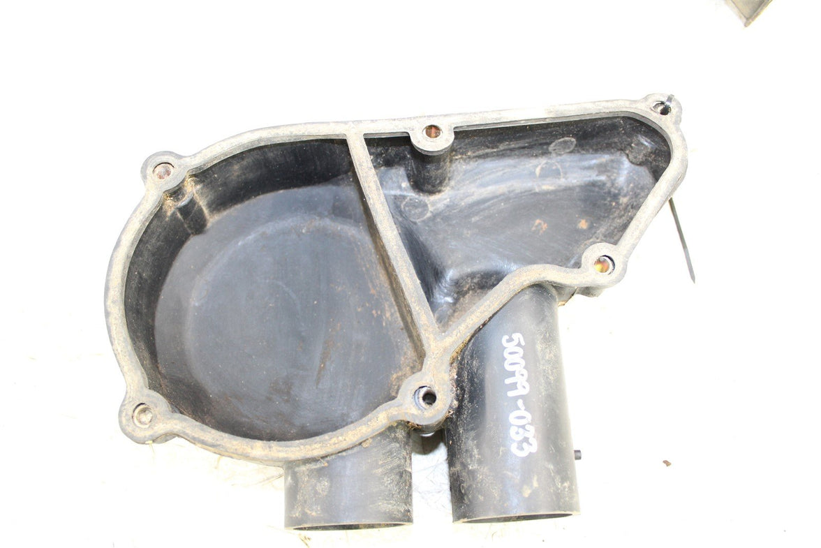 1989 Yamaha Breeze 125 Outer Clutch Cover Air Intake Ducts Tubes Boots