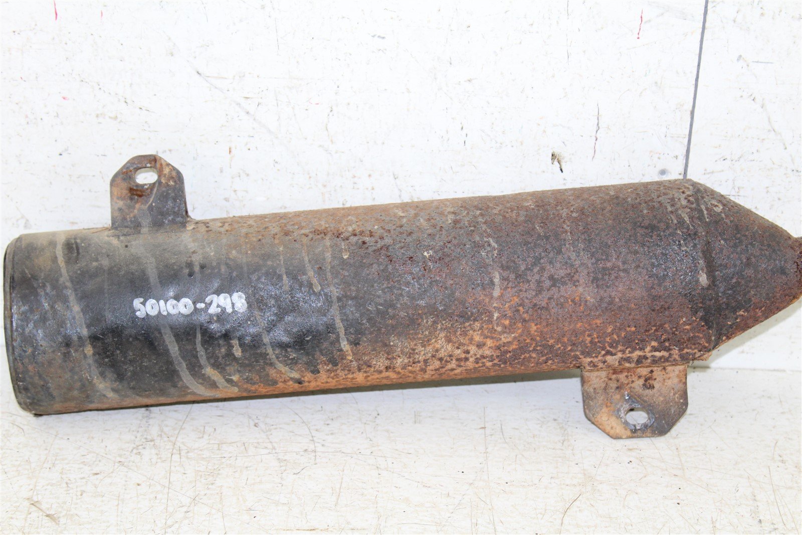 2001 Yamaha Breeze 125 Exhaust Head Pipe Silencer Muffler