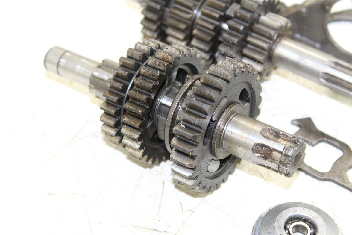 1984 Kawasaki KX 125 Transmission Gears Shift Shaft Forks Drum