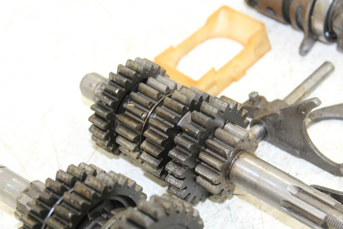 1984 Kawasaki KX 125 Transmission Gears Shift Shaft Forks Drum