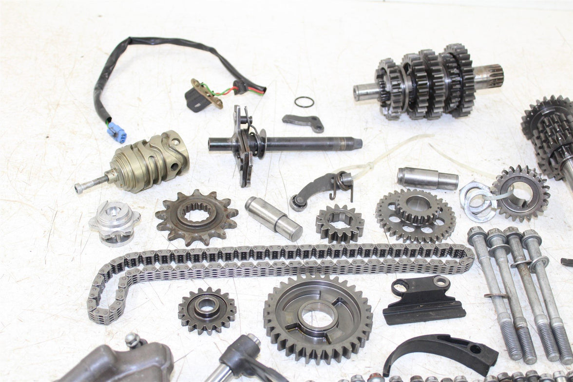 2006 KTM 250 SXF Transmission Gears Shift Shaft Forks Drum