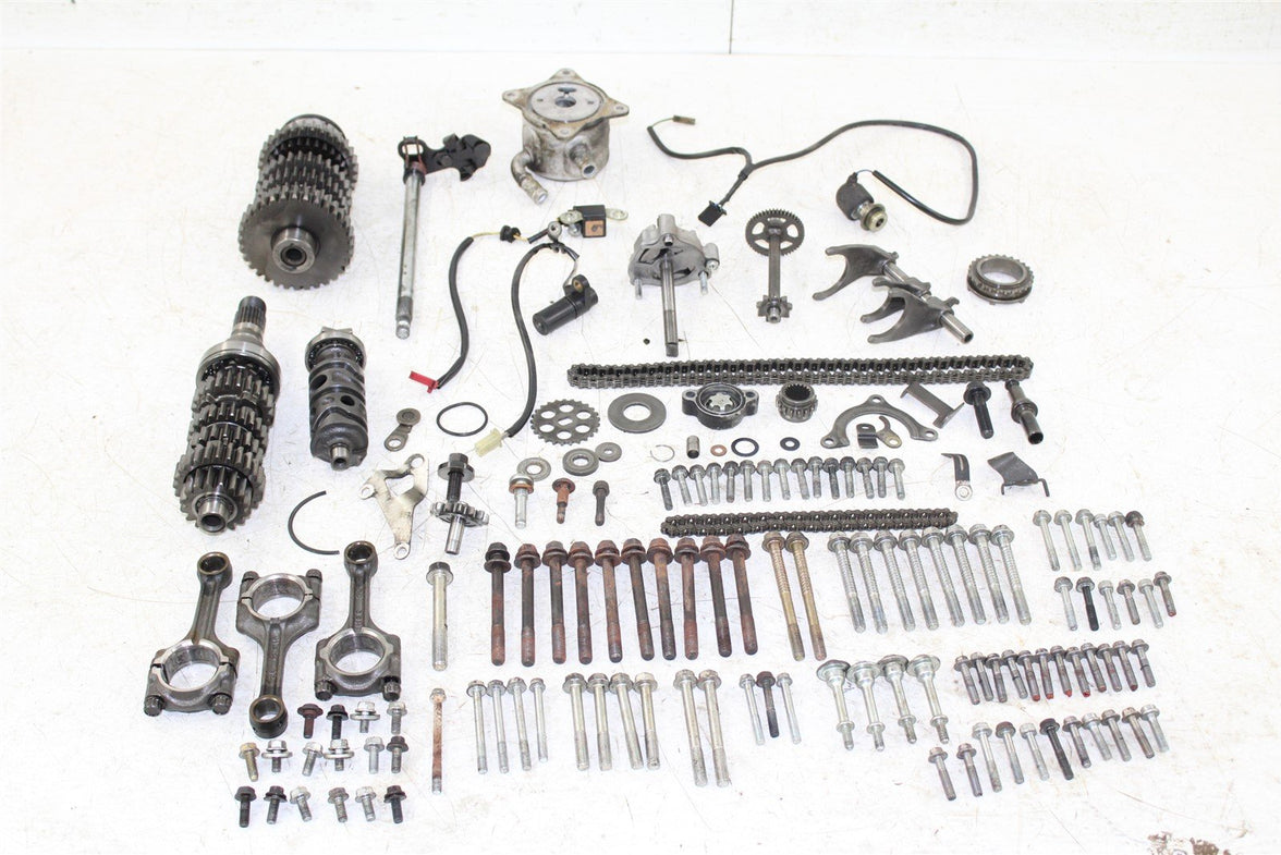 2005 Honda CBR 600RR Transmission Gears Shift Shaft Forks Drum