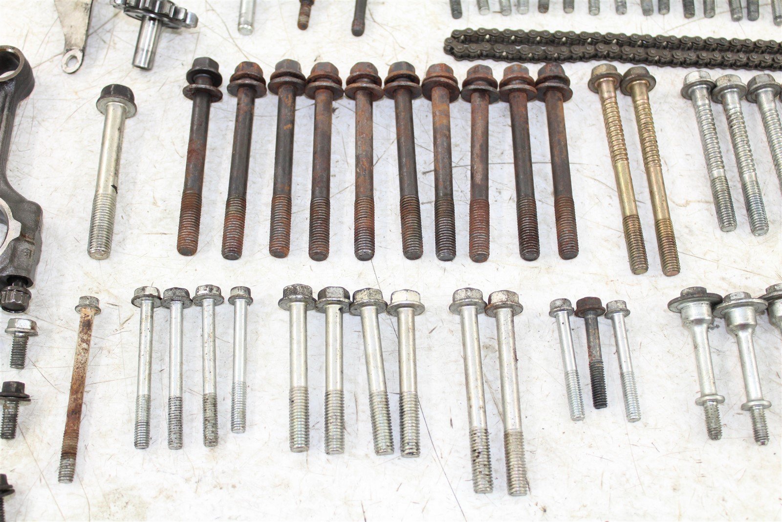 2005 Honda CBR 600RR Transmission Gears Shift Shaft Forks Drum