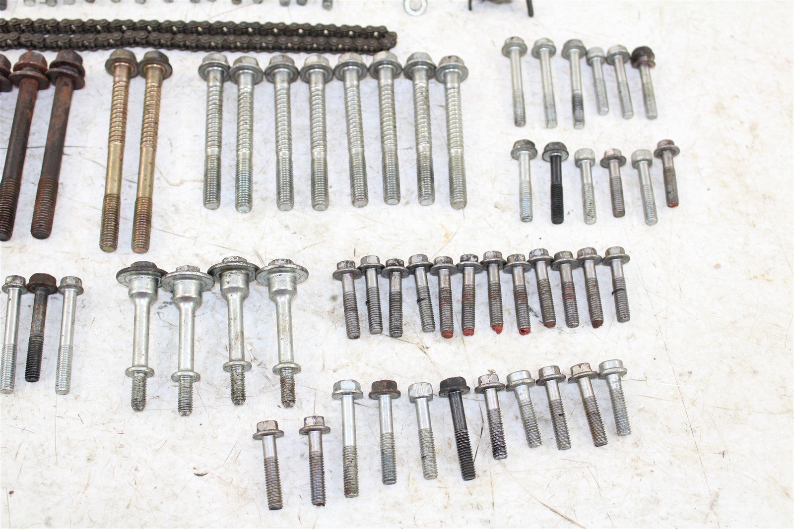 2005 Honda CBR 600RR Transmission Gears Shift Shaft Forks Drum