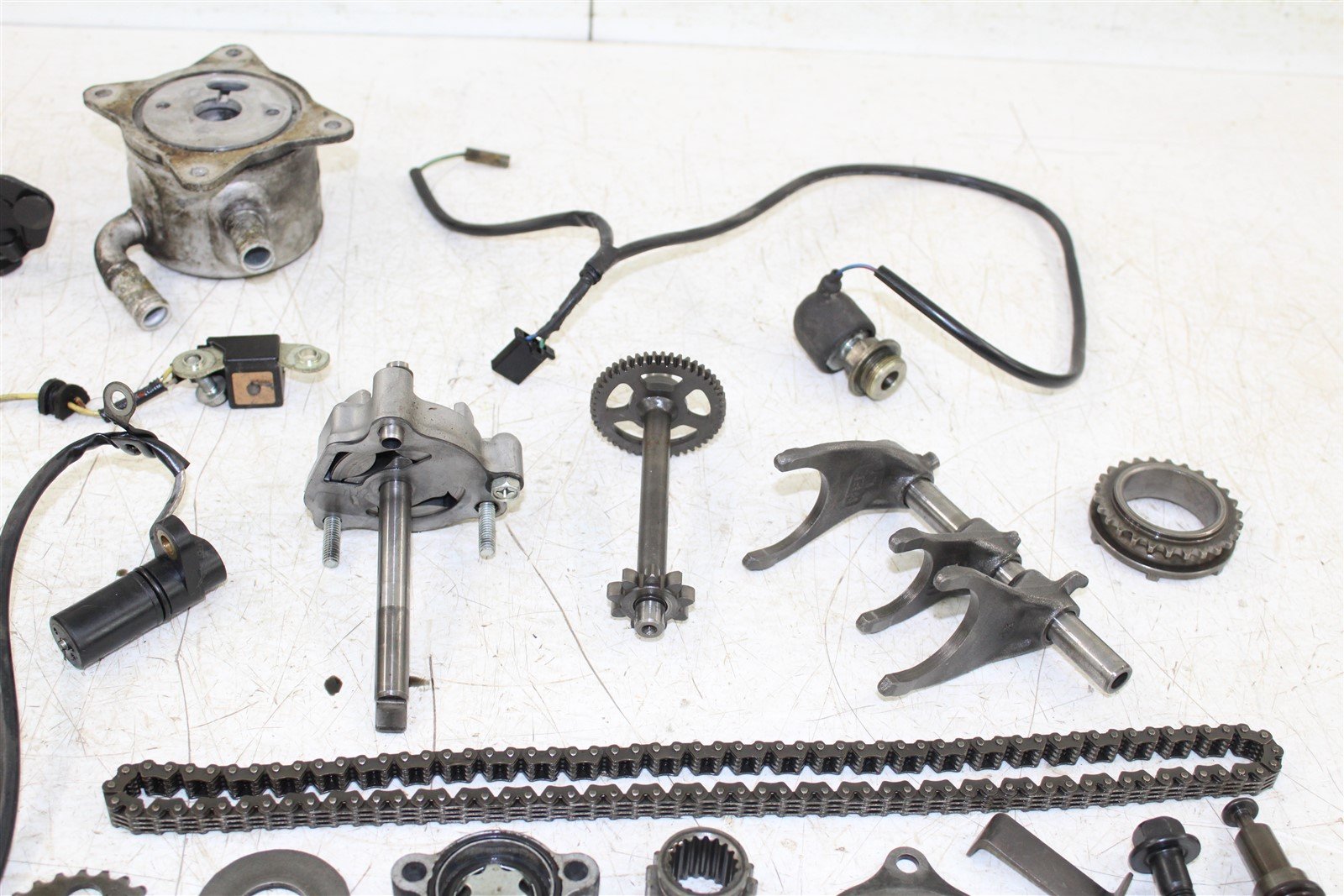 2005 Honda CBR 600RR Transmission Gears Shift Shaft Forks Drum