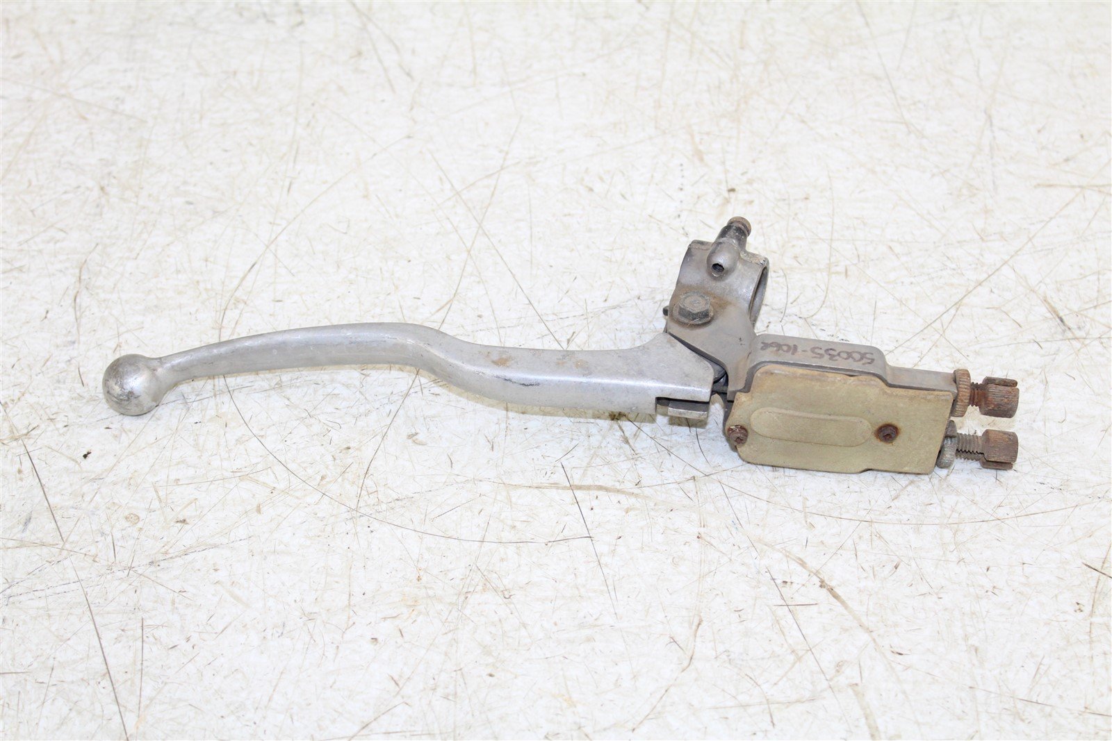 1987 Yamaha Champ 100 Front Right Brake Lever Assembly Perch