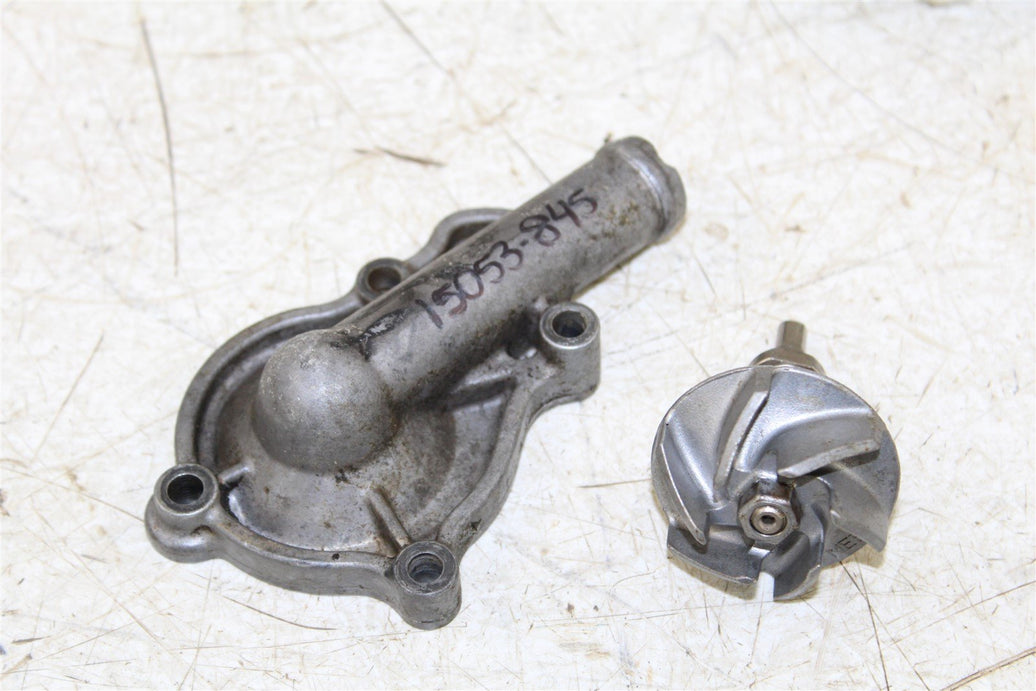 2003 Honda CRF 450R Water Pump Cover w/ Impeller & Gear