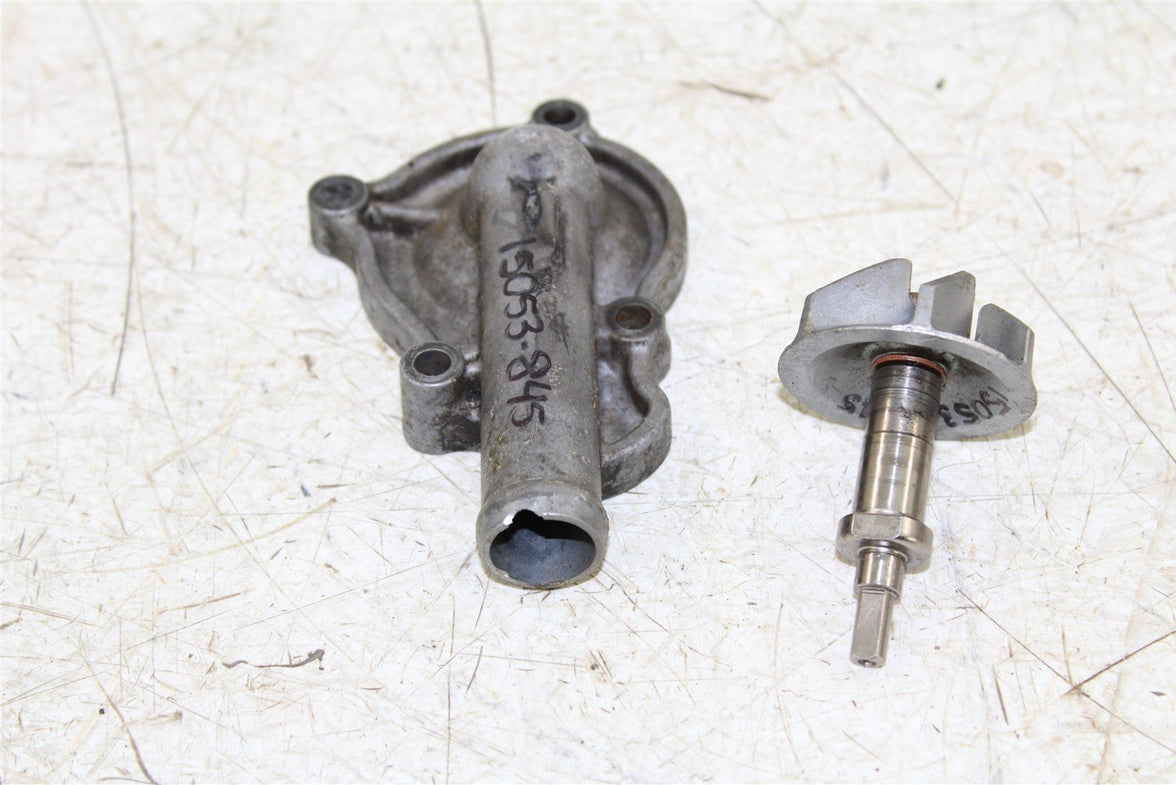 2003 Honda CRF 450R Water Pump Cover w/ Impeller & Gear