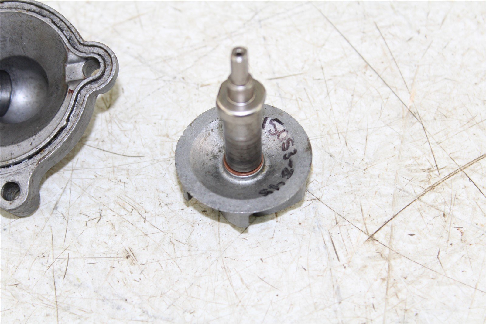 2003 Honda CRF 450R Water Pump Cover w/ Impeller & Gear