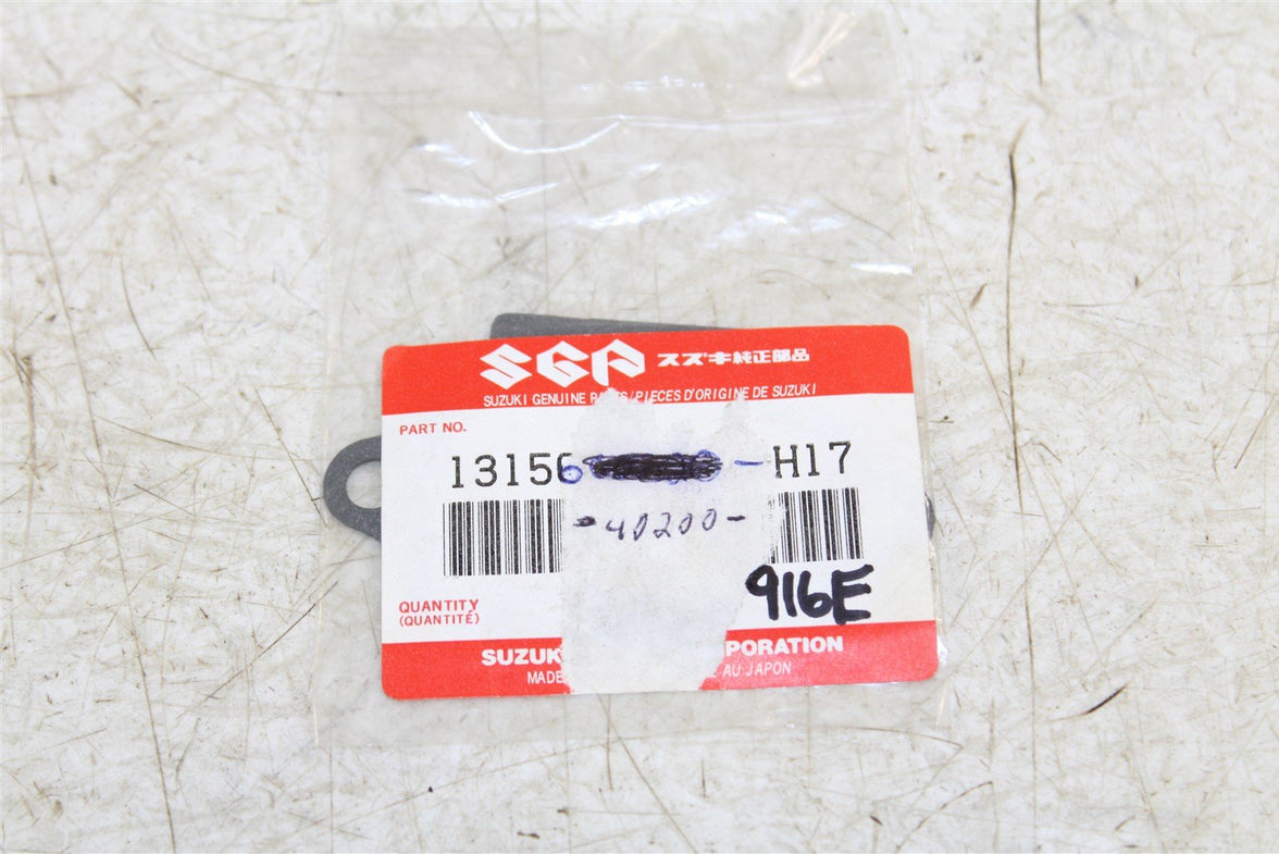 Suzuki NOS Gasket OEM 13156-40200-H17 RM100 RM125 Reed Valve Gasket