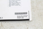 Suzuki GSXR 600 Owners Manual Book 99011-29G50-03A